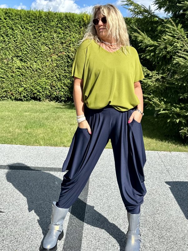 Tshirt Kaila pistache maille fine – Image 5