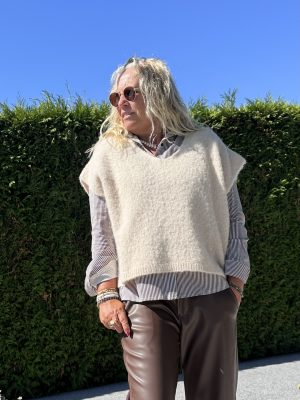 Pull Elly écru