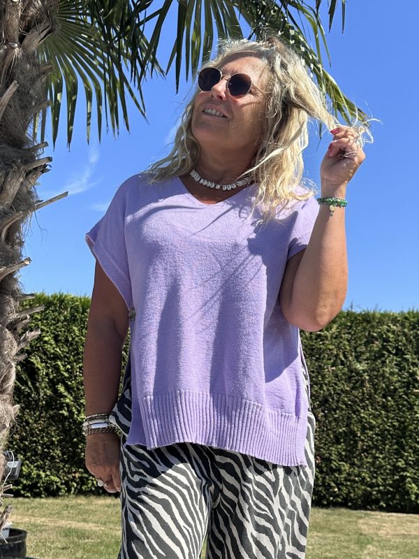 Pull Cassie mauve – Image 8