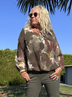 Blouse Louise kaki