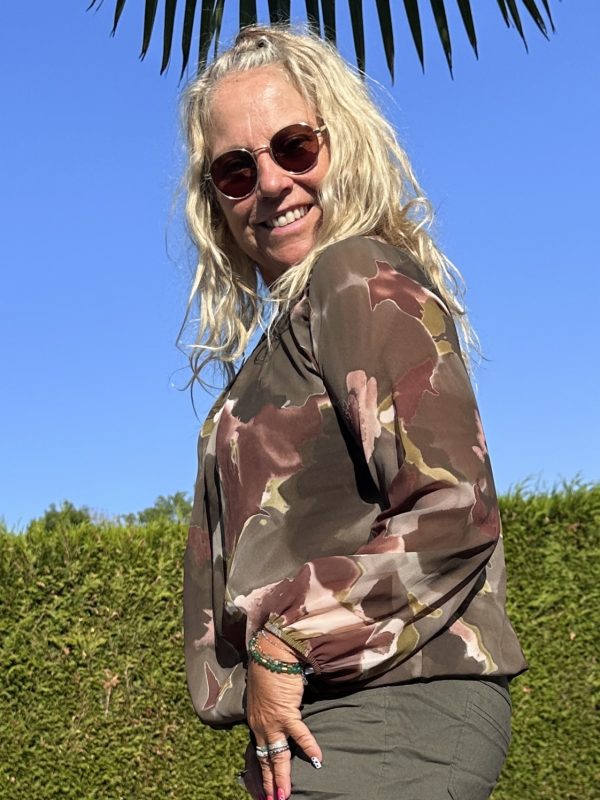 Blouse Louise kaki – Image 5