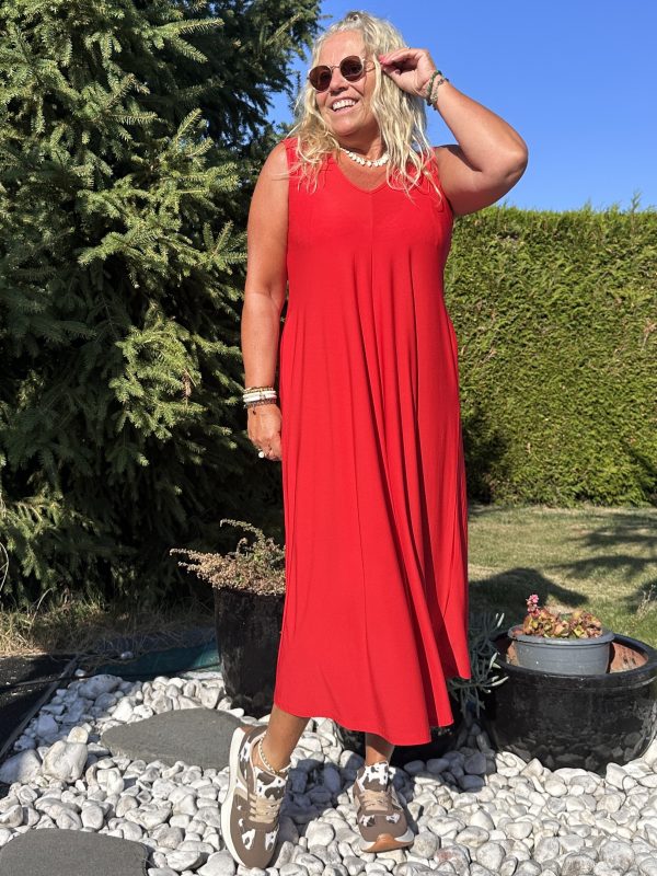 Robe Molly rouge – Image 2