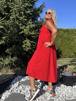 Robe Molly rouge