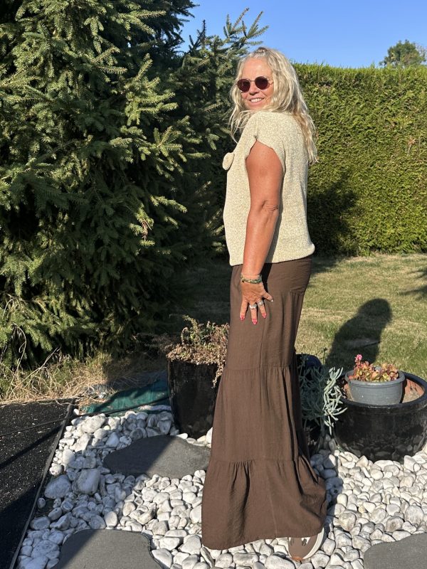 Pantalon Elsa chocolat – Image 3