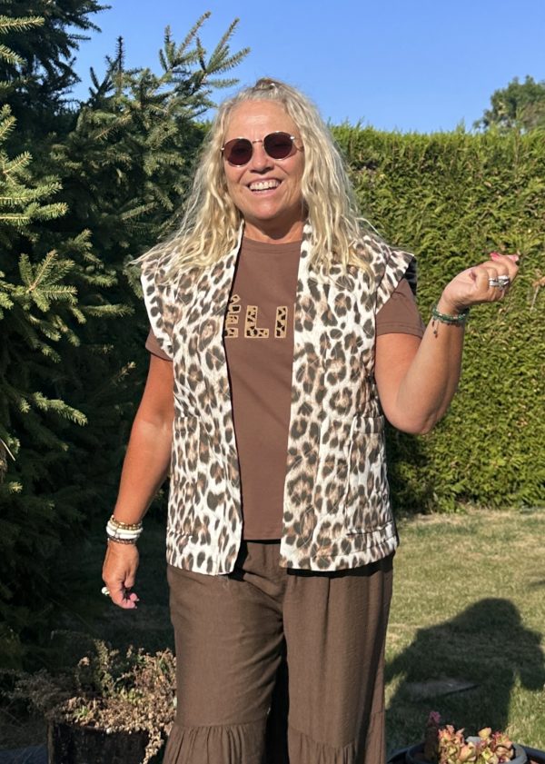 Gilet Kayla léopard – Image 7