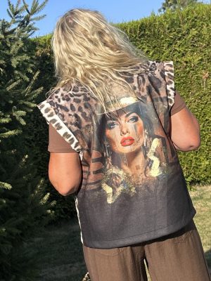Gilet Kayla léopard