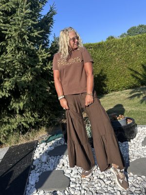 Pantalon Elsa chocolat