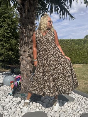 Robe Tessa léopard
