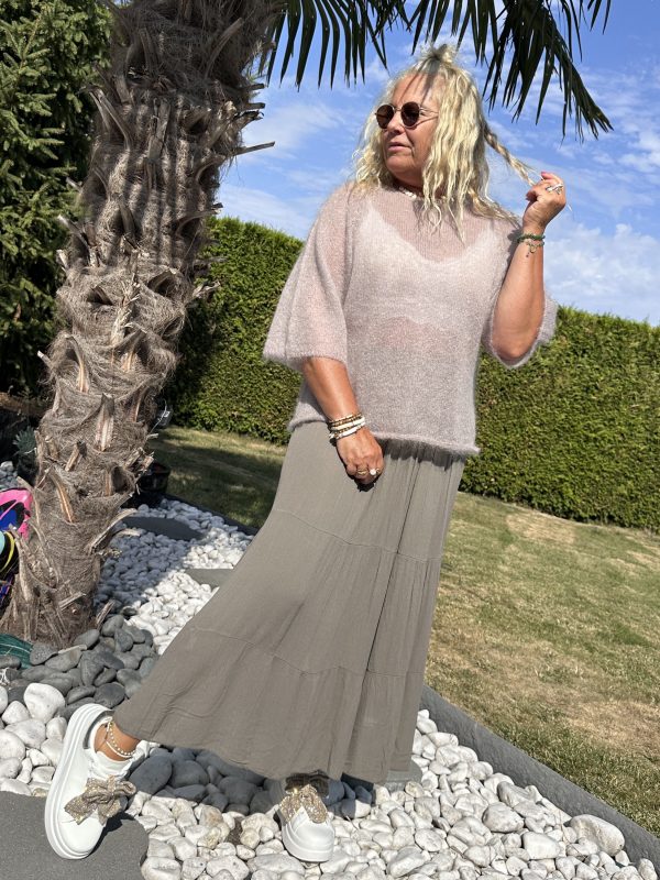 Jupe Suzie taupe