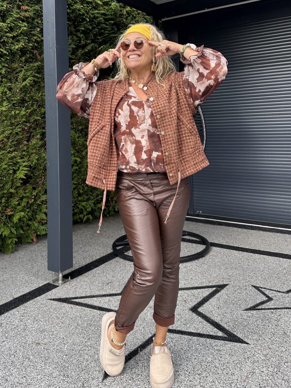 Gilet Zelie pailleté