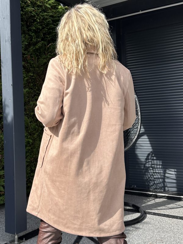 Veste Leslie camel suédine – Image 9
