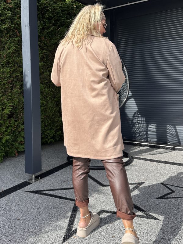 Veste Leslie camel suédine – Image 5