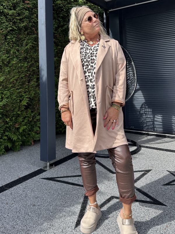 Veste Leslie camel suédine – Image 6