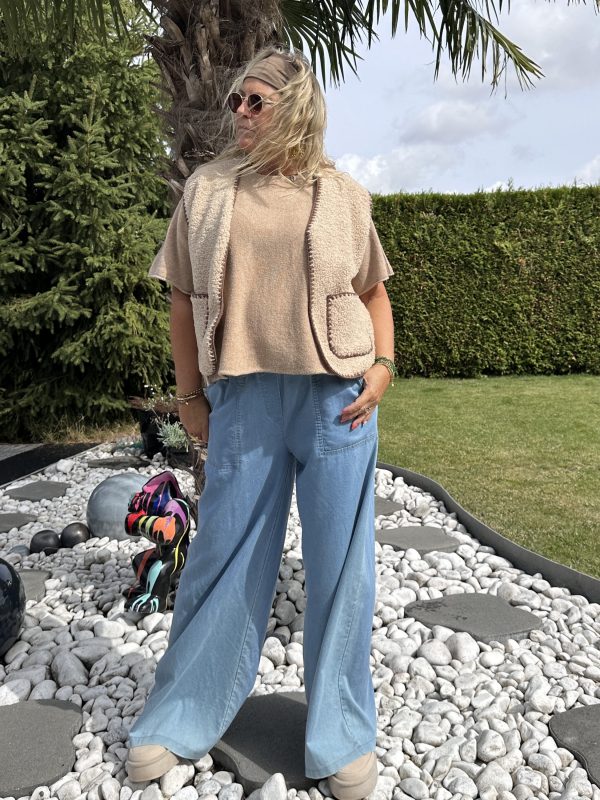 Gilet Lola beige – Image 2