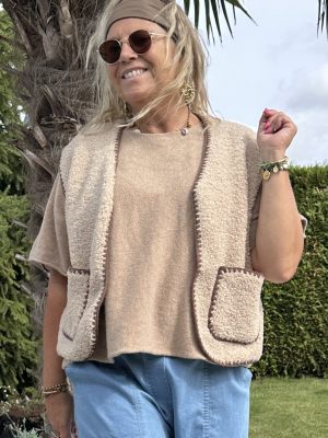 Gilet Lola beige