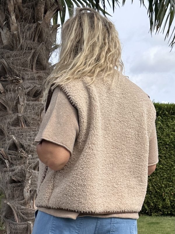 Gilet Lola beige – Image 3