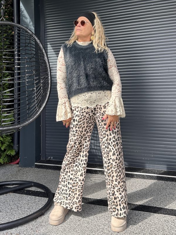Pantalon Aileen léopard – Image 2