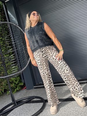 Pantalon Aileen léopard