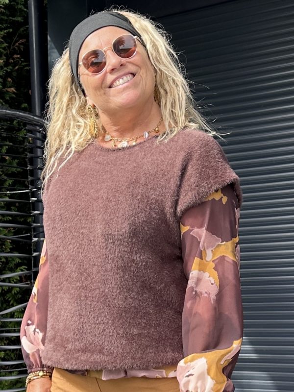 Pull Mia chocolat – Image 2