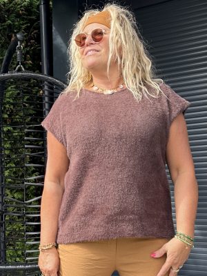 Pull Mia chocolat