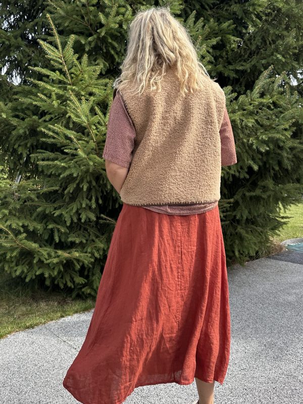 Gilet Bambi camel – Image 5