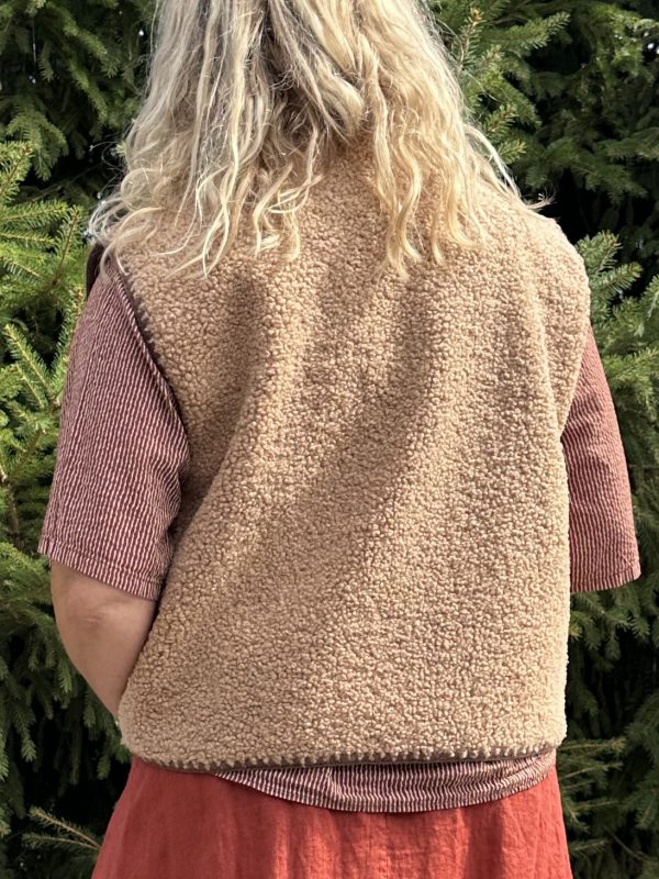 Gilet Bambi camel – Image 3