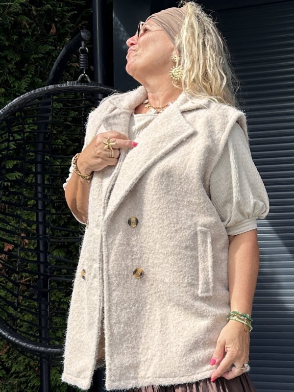 Veste Elise beige – Image 4