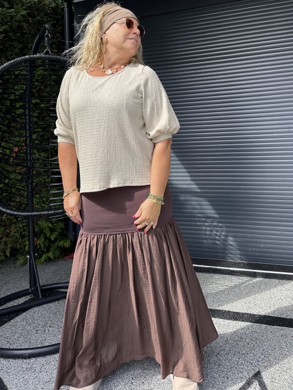 Jupe Tessa chocolat – Image 4