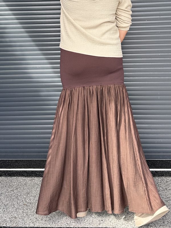 Jupe Tessa chocolat – Image 2