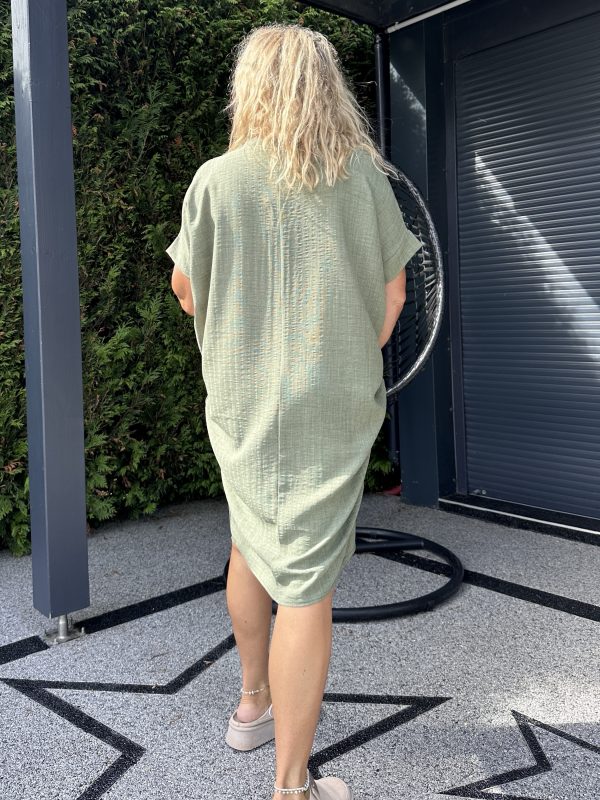 Robe Elsa kaki – Image 2