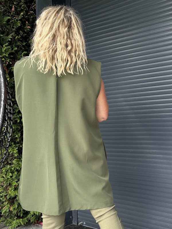 Veste Callie loose kaki – Image 6