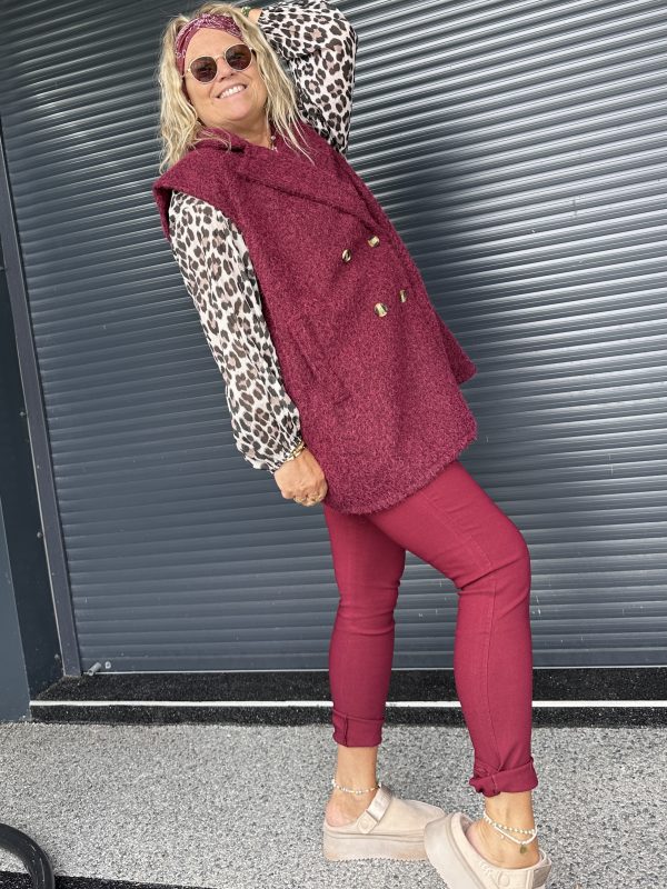 Jegg lisa bordeaux – Image 3
