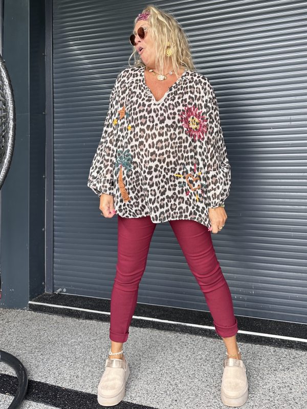 Blouse Aurore léopard – Image 5