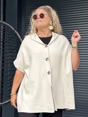 Gilet Brenda écru