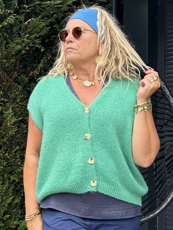Gilet Dayna vert