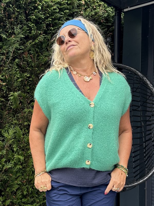 Gilet Dayna vert – Image 8