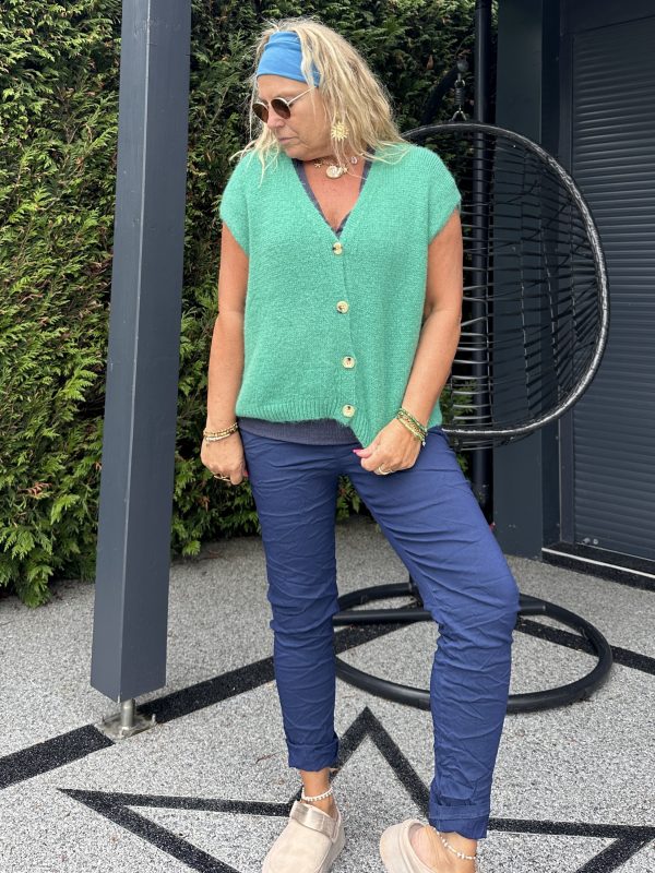 Gilet Dayna vert – Image 2