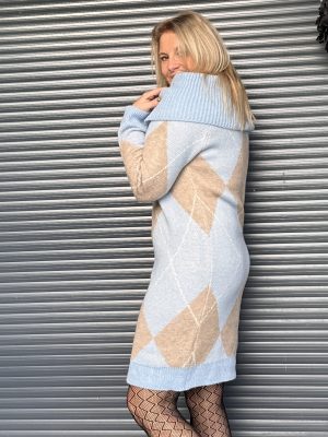 Robe Colyne losanges