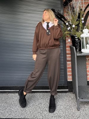 Pantalon louise cool choco
