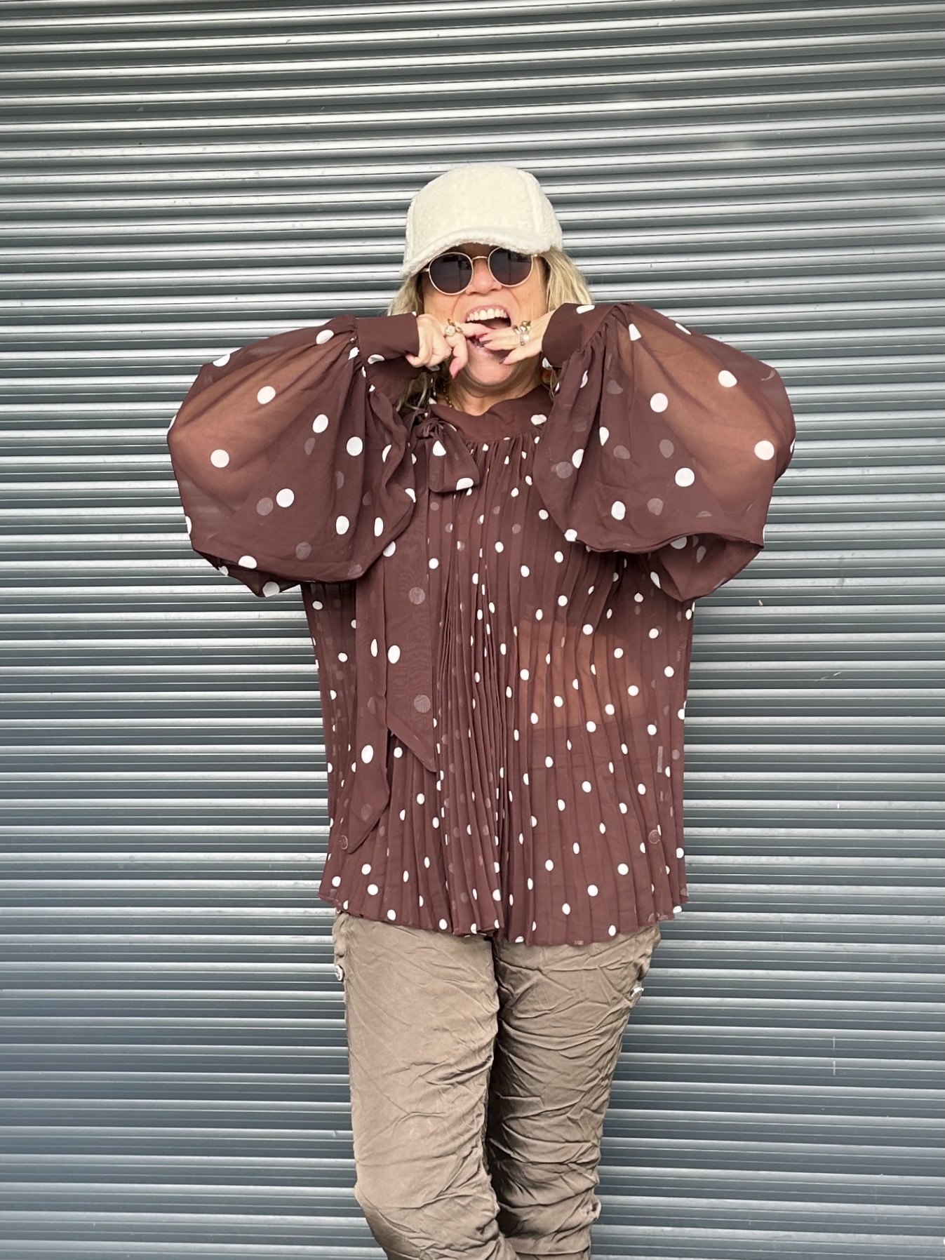 Blouse Callie pois – Image 2