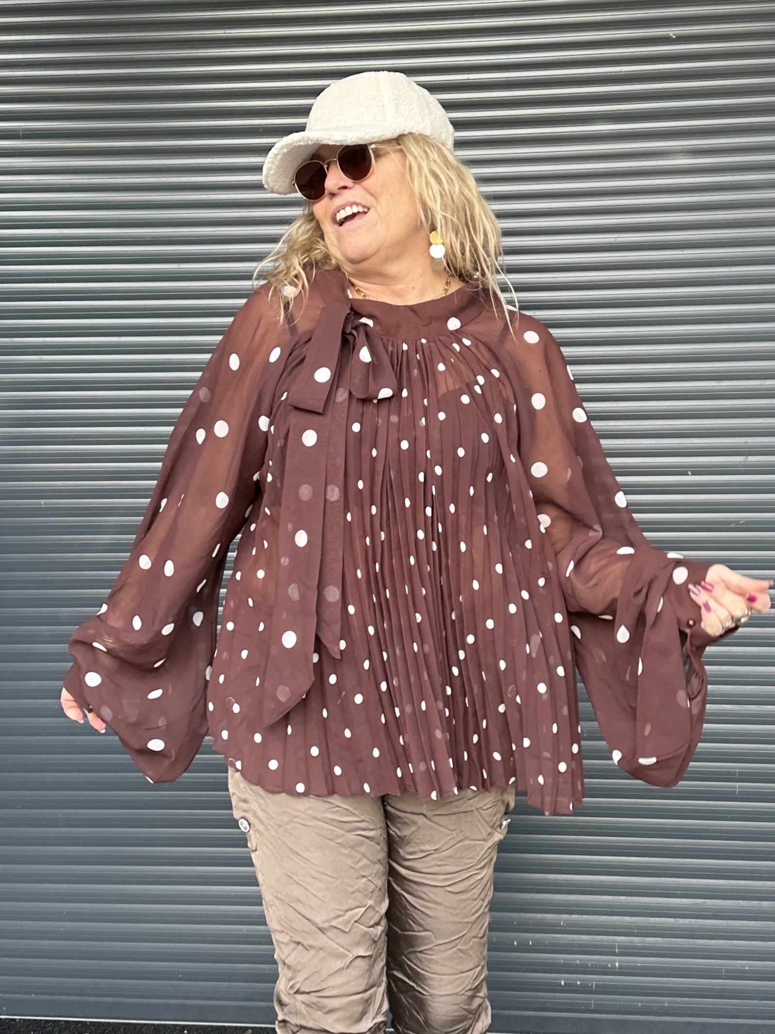 Blouse Callie pois – Image 3