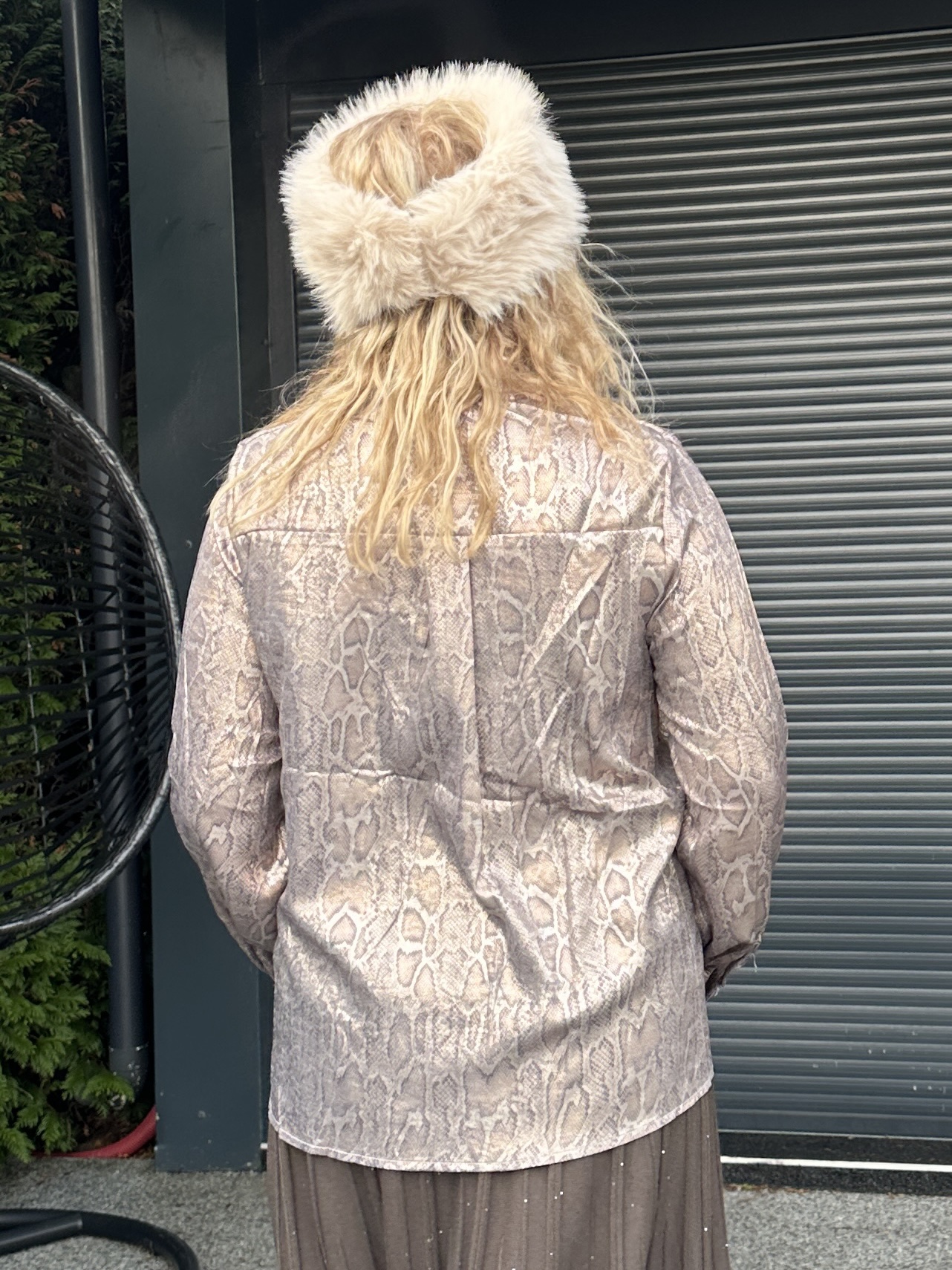 Blouse Callie léopard brillante – Image 7