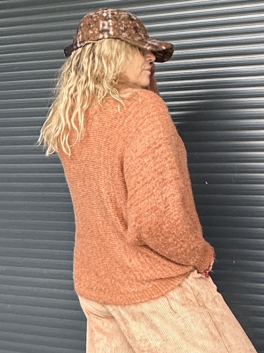 Pull Vivi rouille pailleté – Image 3