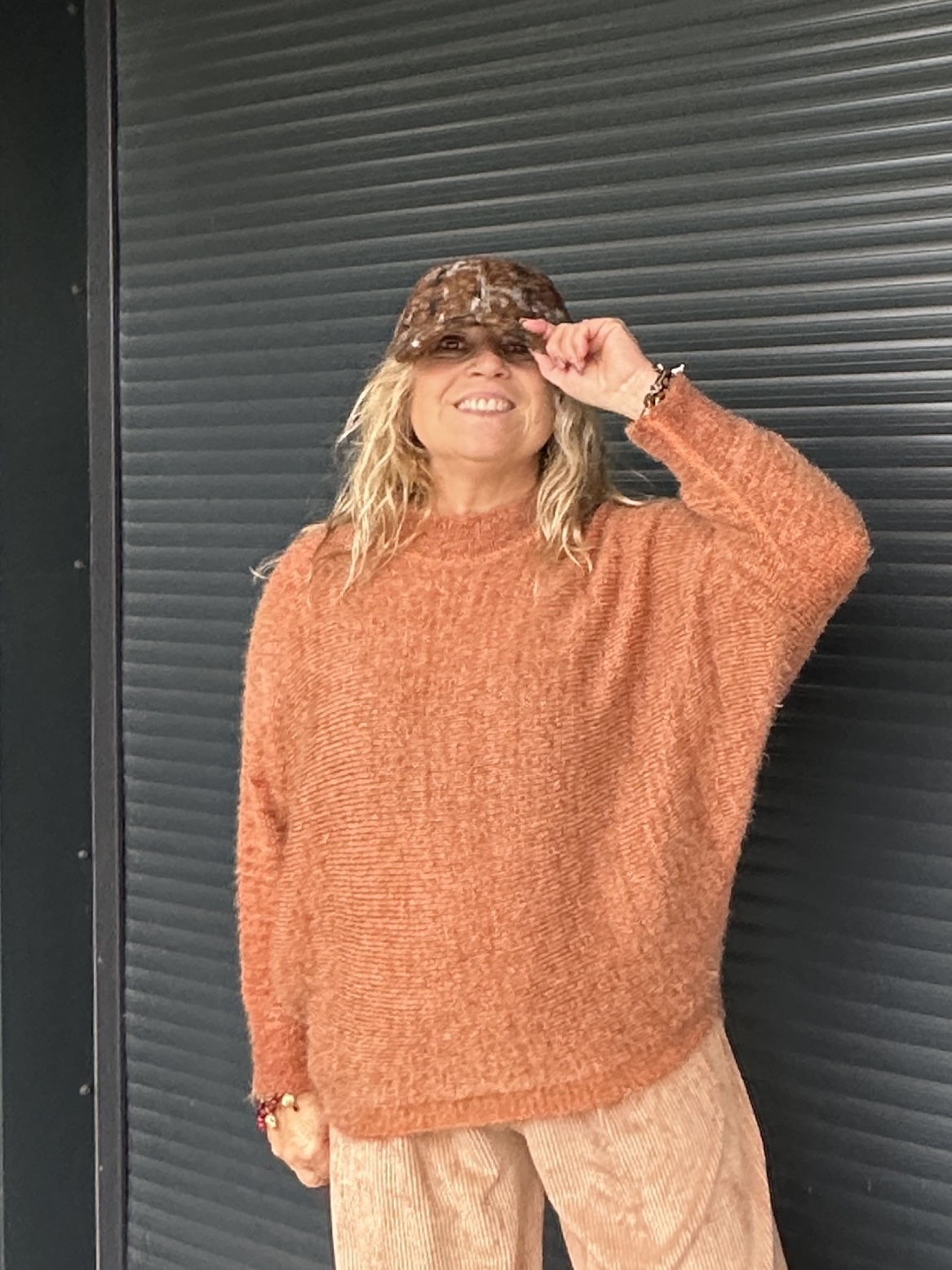 Pull Vivi rouille pailleté – Image 6