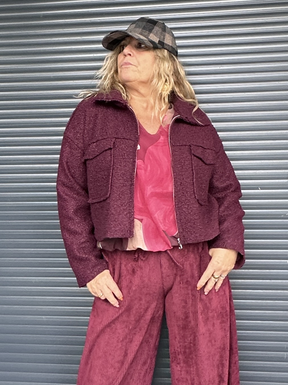 Veste Emma prune – Image 6
