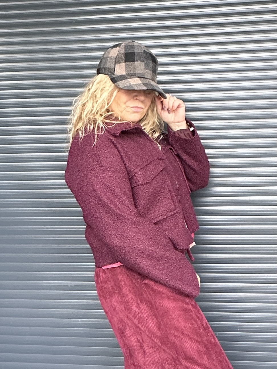 Veste Emma prune – Image 5