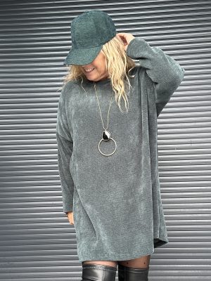 Tunique Wendy vert bouteille