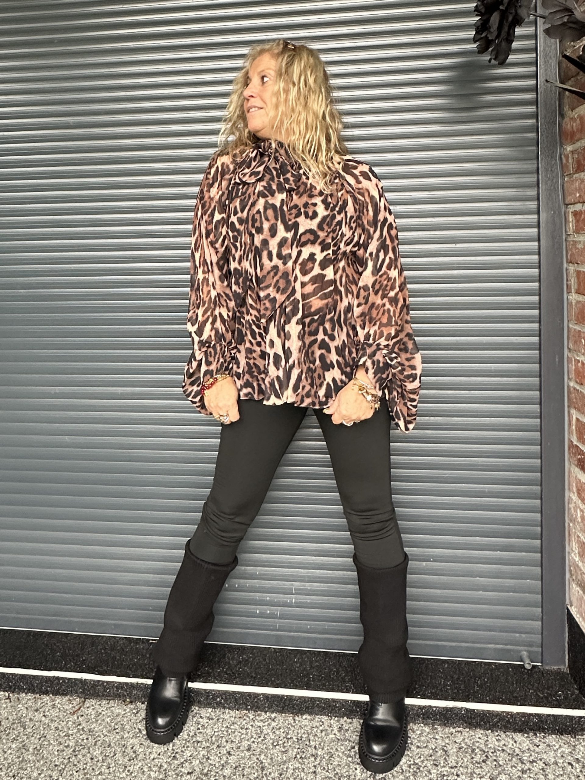 Blouse Ariane léopard – Image 2