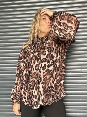 Blouse Ariane léopard
