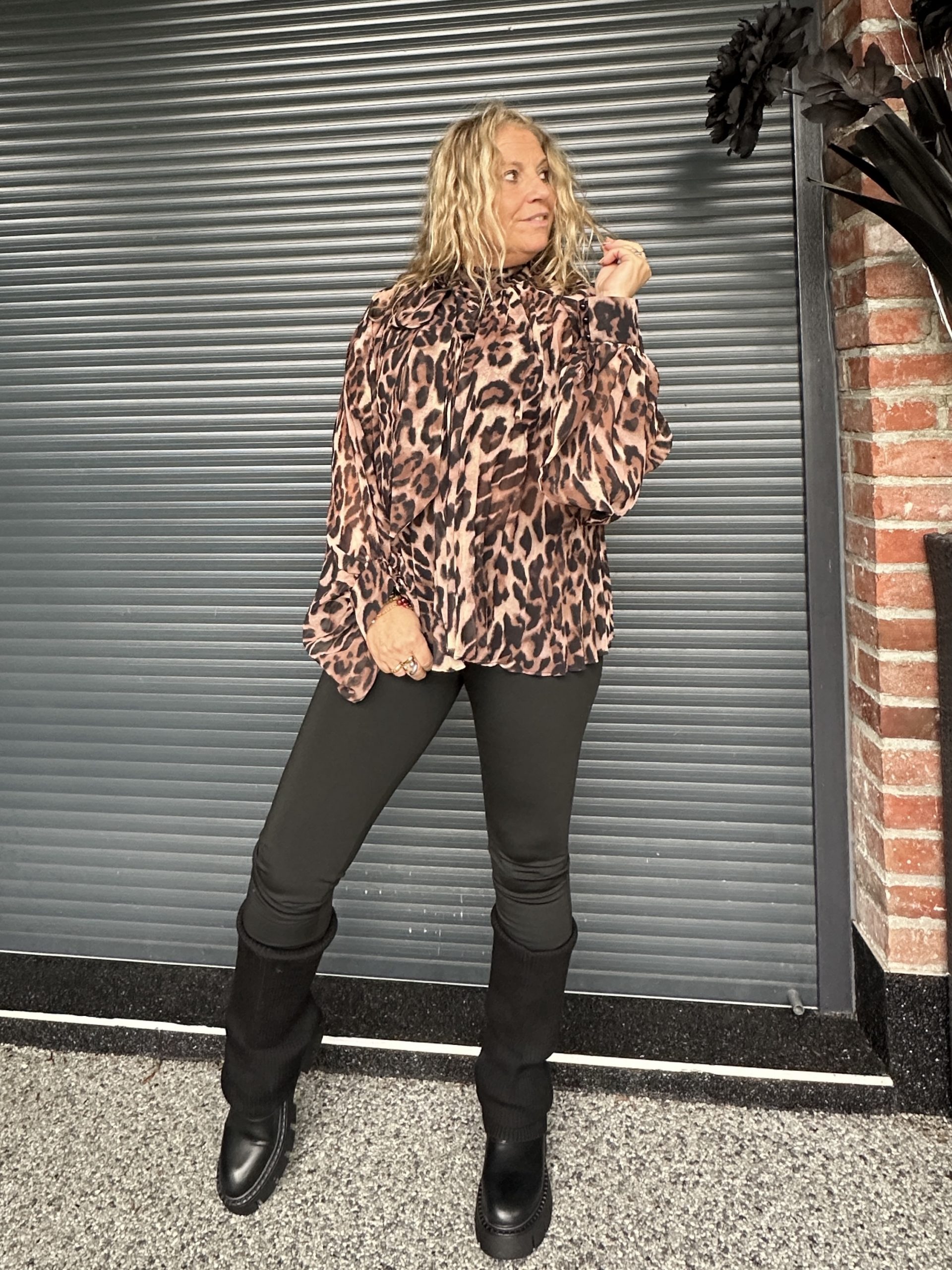 Blouse Ariane léopard – Image 3